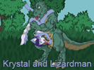 Krystal and Lizardman android